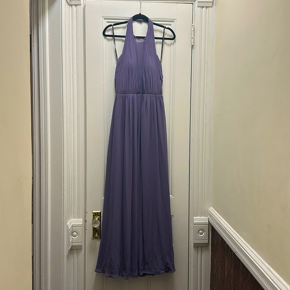 Vera Wang Lavender Evening Gown